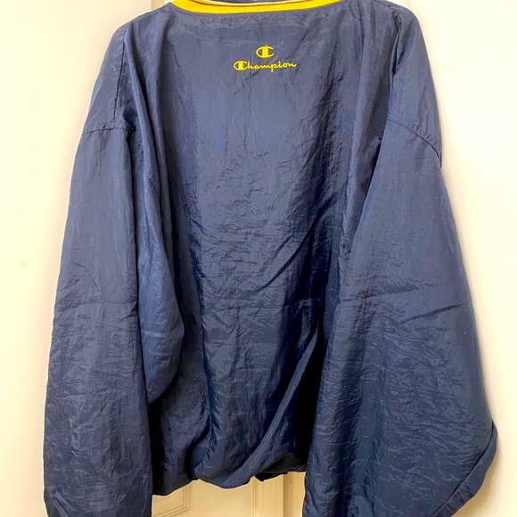 Vintage 90’s Champion Spell Out Windbreaker Jacket - Picture 3 of 3
